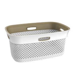 ΚΑΛΑΘΑ ΡΟΥΧΩΝ WOOLLY ΛΕΥΚΟ 45LT