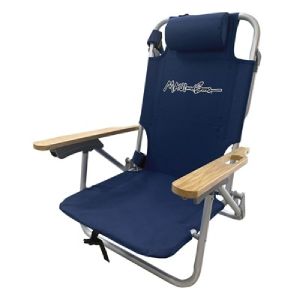 ΚΑΡΕΚΛΑ ΠΑΡΑΛΙΑΣ 74X60X61CM ΝΑΥΤΙΚΟ ΜΠΛΕ MAUI&SONS