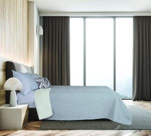 KOYBEPΛI ULTRASONIC MARISOL 160X220 GREY-L.GREY 101