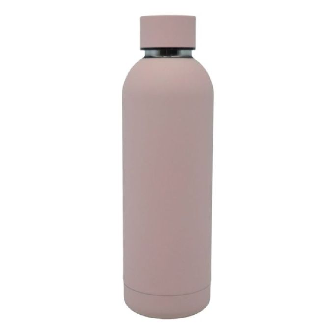 ΜΠΟΥΚΑΛΙ ΘΕΡΜΟΣ ΙΝΟΧ ΡΟΖ 500ML (6X24)