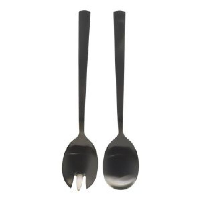 ΚΟΥΤΑΛΟΠΗΡΟΥΝΟ ΣΑΛΑΤΑΣ ΣΕΤ ΙΝΟΧ ΜΑΥΡΟ ΜΑΤ (23,8ΕΚ)