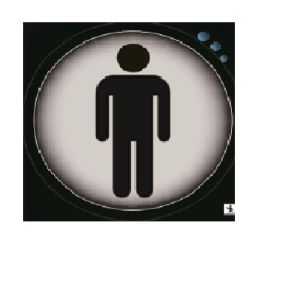 ΣΗΜΑ ALU “ΣΚΙΤΣΟ ΑΝΔΡΙΚΟ” 9.5×9.5CM