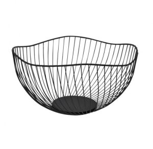 ΦΡΟΥΤΙΕΡΑ ΚΥΜΑΤΙΣΤΗ ΜΑΥΡΗ ΜΕΤΑΛ. (25,5X25,5X13,5)