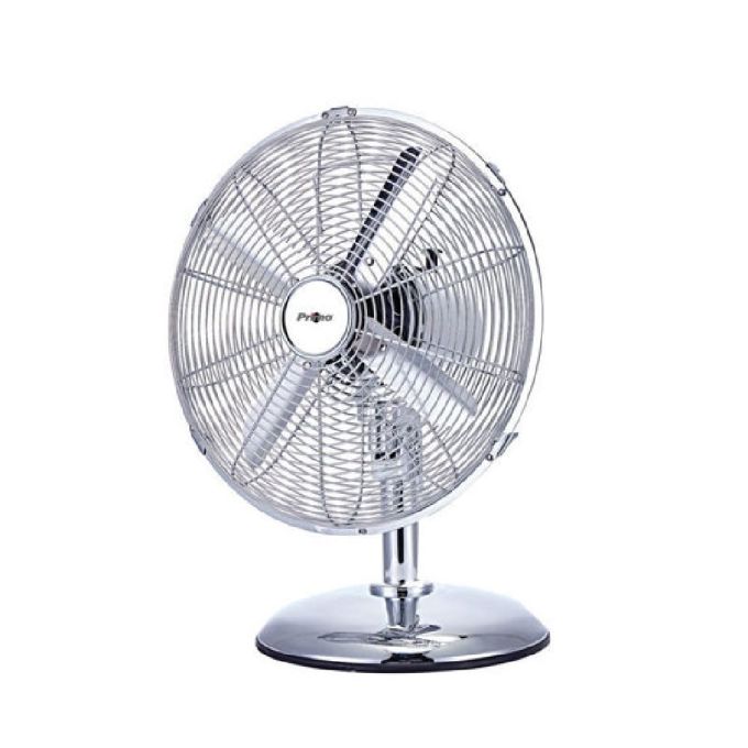 ΑΝΕΜΙΣΤΗΡΑΣ ΕΠΙΤΡΑΠΕΖΙΟΣ PRΤF-80579 PRIMO 12` 30ΕΚ. ΜΕΤΑΛΛΙΚΟΣ ΧΡΩΜΙΟ