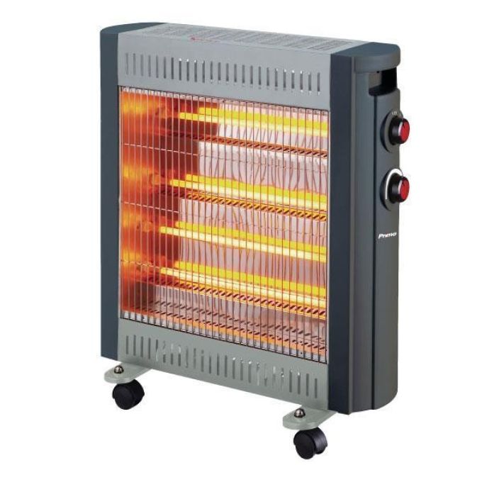 ΣΟΜΠΑ PRIMO 2400W QUARTZ SYH-1209D ΓΚΡΙ 40M2