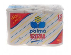 ΧΑΡΤΙ ΥΓΕΙΑΣ PALMA Ρ-Υ 12 ΑΡΙ 160GR ΛΕΙΟ 6ΚΙΒ (ΠΡΟΣΦΟΡΑ)