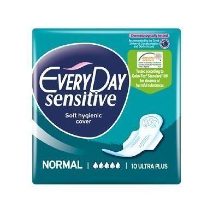 EVERYDAY SENSITIVE ΣΕΡΒΙΕΤΑ 10ΤΜΧ FRESH ULTRA PL. NORMAL Χ36ΚΙΒ