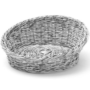 ΚΑΛΑΘΙ ΛΟΞΟ PP ΡΑΤΤΑΝ ΓΚΡΙ Ø310X(H)120 426562