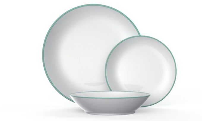 ΠΙΑΤΑ ΦΑΓΗΤΟΥ ΣΕΤ 18ΤΕΜ. ELEGANT GREEN
