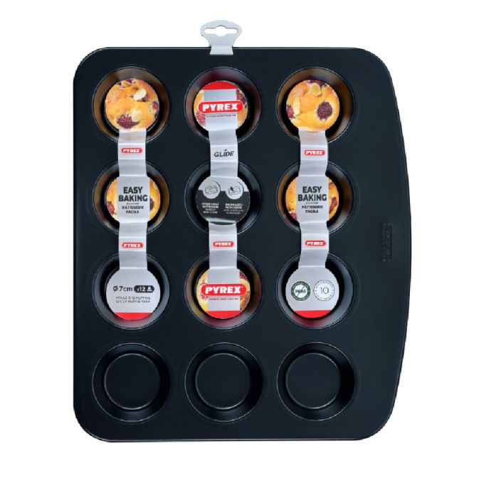 ΦΟΡΜΑ MUFFIN 12 ΘΕΣΕΩΝ GLIDE