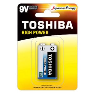 ΜΠΑΤΑΡΙΑ TOSHIBA ΠΛΑΚΙΕ 9V - 6LR61GCP BP-1