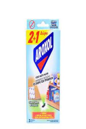 ΣΚΟΡΟΚΤΟΝΟ AROXOL FOOD MOOTH PAPER 2+1 ΔΩΡΟ