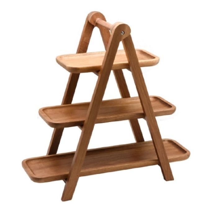 ΒΑΣΗ ΠΑΡ-ΣΗΣ ΜΠΟΥΦΕ ΑΚΑΚΙΑΣ 3 ΕΠΙΠΕΔΩΝ 39.5X17.2X38.5CM N.2077