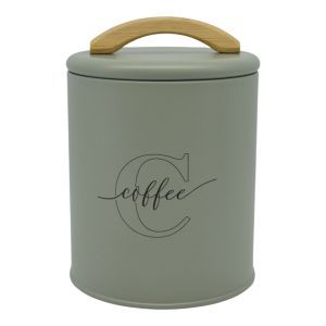 ΒΑΖΑΚΙ COFFEE ΜΕΤΑΛΛΙΚΟ ΛΑΔΙ ΜΕ ΞΥΛ. ΛΑΒΗ (11x11x15)