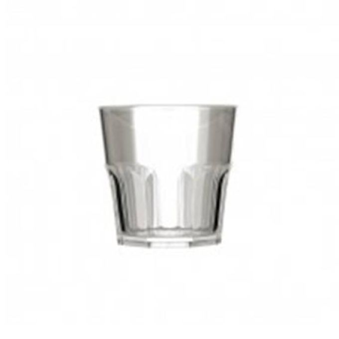 ΠΟΤΗΡΙ ΠΛΑΣΤΙΚΟ PS ΟΥΙΣΚΗ ΔΙΑΦΑΝΟ 240ML