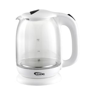 ΒΡΑΣΤΗΡΑΣ ANKOR 1,7LT ΓΥΑΛΙΝΟΣ 2200W