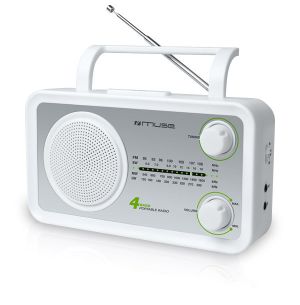 ΡΑΔΙΟΦΩΝΟ MUSE ΜΠΑΤΑΡΙΑΣ-ΡΕΥΜΑΤΟΣ M-05SW