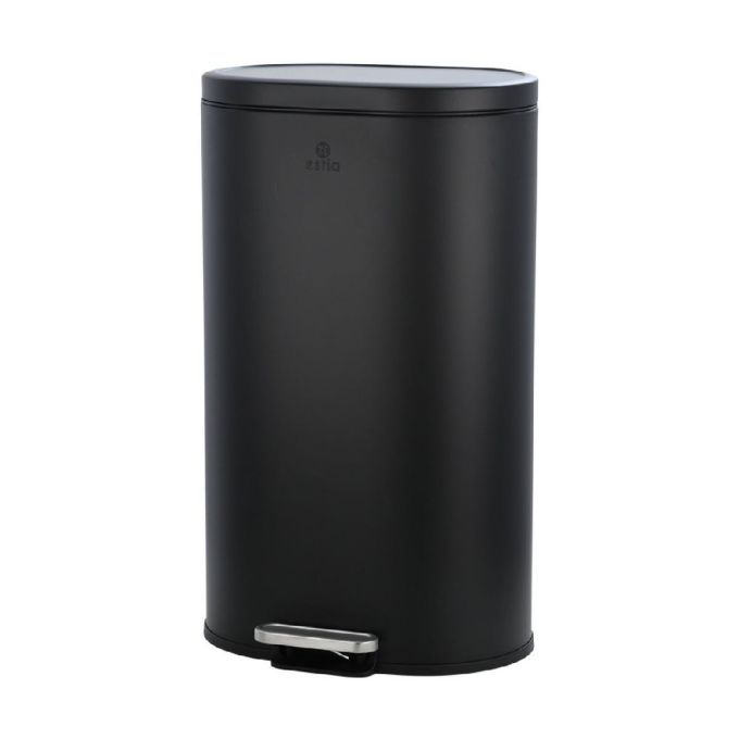 ΚΑΔΟΣ OVOID SOFT CLOSE 30LT ΜΑΥΡΟΣ