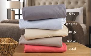 ΣΕΝΤΟΝΙ ΛΑΣΤΙΧΟ ΔΙΠΛΑ 160X200+25CM GREY PC 52:48