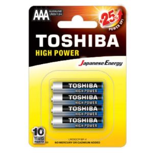 ΜΠΑΤΑΡΙΕΣ SIMPLY ALKALINE TOSHIBA AAA LR03