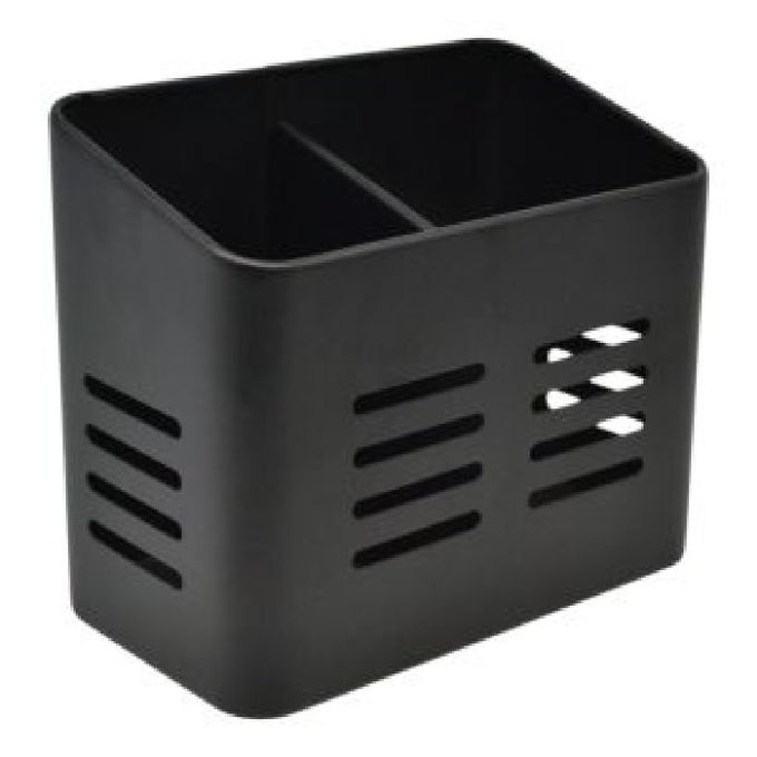 ΚΟΥΤΑΛΟΘΗΚΗ ΜΕΤΑΛΛΙΚΗ ΜΑΥΡΗ ΜΑΤ (16X9X13)