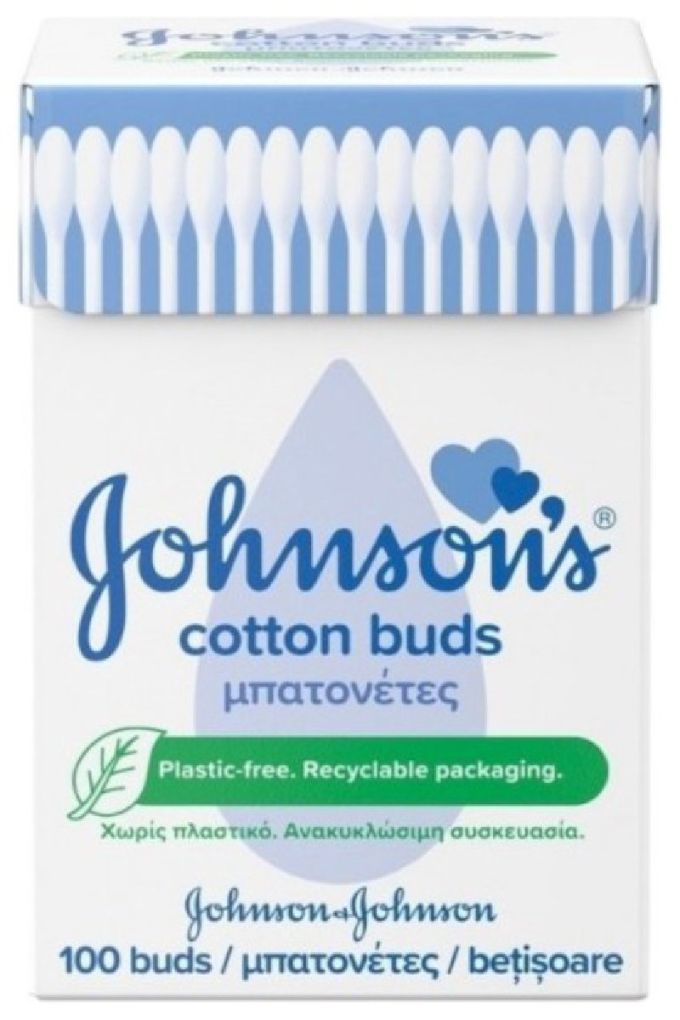 ΜΠΑΤΟΝΕΤΕΣ (PLASTIC FREE) - COTTON BUDS 100ΤΕΜ