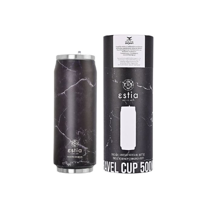 TRAVEL CUP STA 500ML PENTELICA BLACK