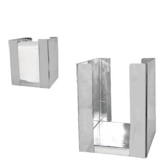 ΧΑΡΤΟΠΕΤΣΕΤΟΘΗΚΗ INOX ΜΙΚΡΗ 13X13X20