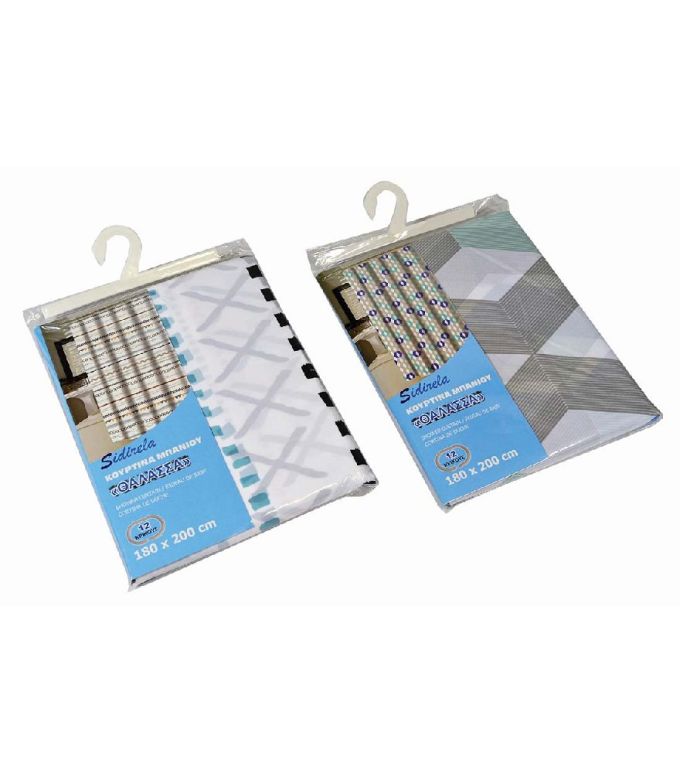 ΚΟΥΡΤΙΝΑ ΜΠΑΝΙΟΥ ΘΑΛΑΣΣΑ 180Χ200ΥΨ.