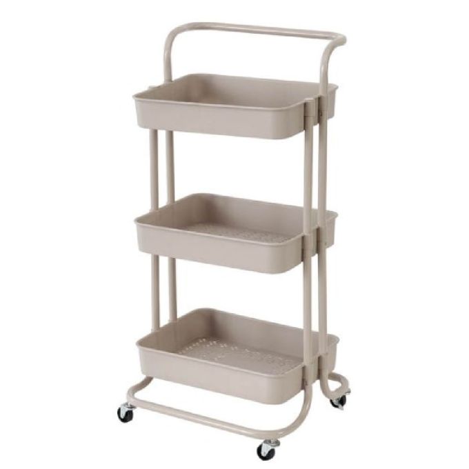 ΜΑΝΑΒΗΣ ΤΡΟΛΕΙ ΜΕΤΑΛΛΙΚΟΣ ΜΕ ΧΕΙΡΟΛΑΒΗ ΜΠΕΖ ΜΑΤ 43X36X86 ΕΚ.