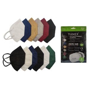 ΜΑΣΚΕΣ ΠΡΟΣΩΠΟΥ ΠΡΟΣΤΑΣΙΑΣ FFP2 ΣΕΤ 10ΤΕΜ. ΜΙΧ ΧΡΩΜΑΤΑ