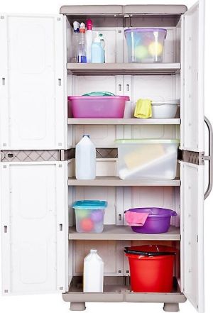 ΝΤΟΥΛΑΠΑ ΠΛΑΣΤΙΚΗ 4ΡΑΦΙΑ 73Π Χ44Β Χ179Υ(ΕΚΠΤ.-10€ ΚΟΥΤΙ)