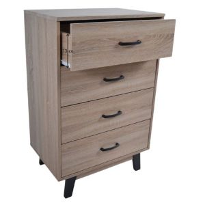 ΣΥΡΤΑΡΙΕΡΑ ΞΥΛ. 4 ΣΥΡΤ. ΜΕ ΠΟΔΙΑ ΧΡΩΜΑ 160 60X40X93ΥΨ. (ΕΚΠΤ.-30€ ΚΟΥΤΙ)