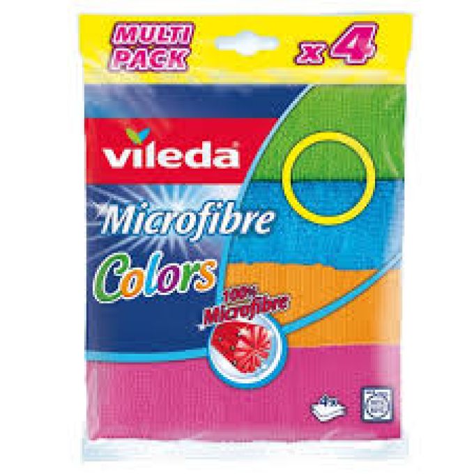 ΠΕΤΣΕΤΕΣ ΚΑΘΑΡΙΣΜΟΥ MICROFIBRE VILEDA 30Χ30 4ΤΕΜ.