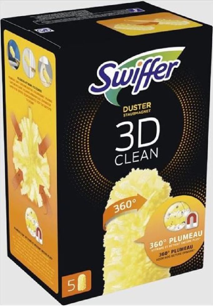 ΠΑΝΑΚΙΑ SWIFFER ΑΝΤΑΛΛΑΚΤΙΚΑ 5TMX 3D CLEAN 360 ΜΟΙΡΩΝ