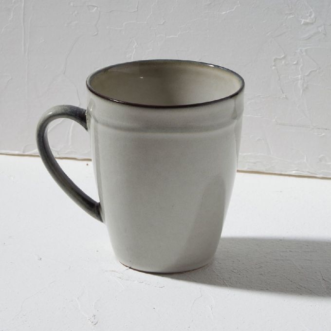 ΚΟΥΠΑ ΚΑΦΕ DELINE STONEWARE 480ML DOVE