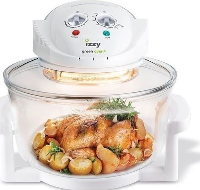 ΦΟΥΡΝΑΚΙ IZZY 1400W ΡΟΜΠΟΤ 1,7LIT GREEN OVER + AC2