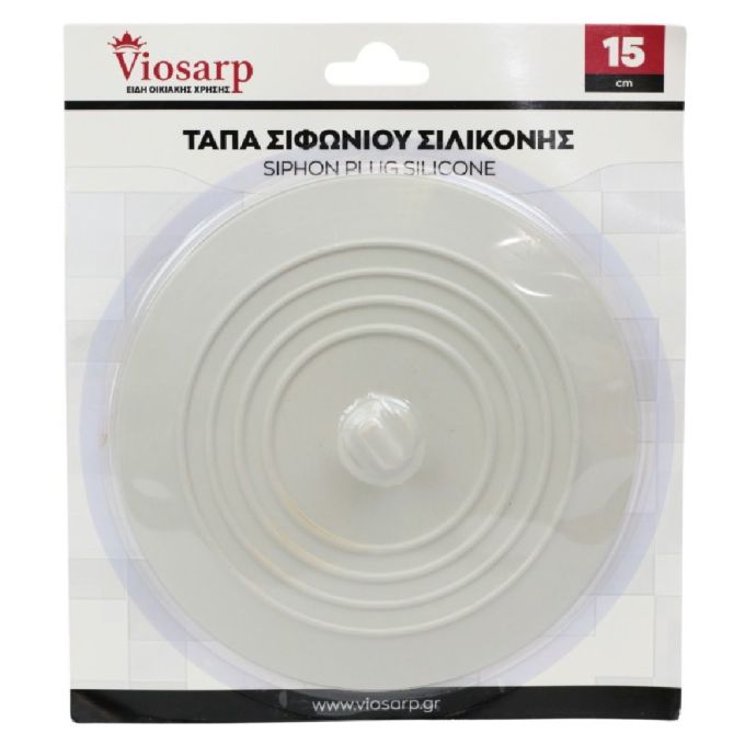 ΤΑΠΑ ΣΙΦΩΝΙΟΥ ΣΙΛΙΚΟΝΗΣ 15CM KT214395