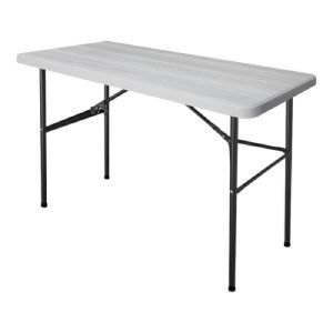 ΤΡΑΠΕΖΙ ΠΛΑΣΤΙΚΟ-ΣΙΔΕΡΟ ΑΝΑΔ-ΝΟ ΑΣΠΡΟ 122X60X74