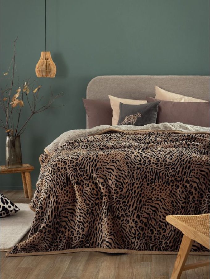 ΚΑΛΥΜΜΑ ΥΠΕΡΔ.220X240 FLANNEL SHERPA YUKI PALAMAIKI