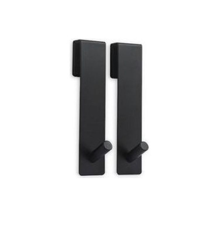 ΚΡΕΜΑΣΤΡΑΚΙ ΚΑΜΠΙΝΑΣ ΜΠΑΝΙΟΥ ΜΟΝΟ ΜΑΥΡΟ ΣΕΤ 2ΤΕΜ.