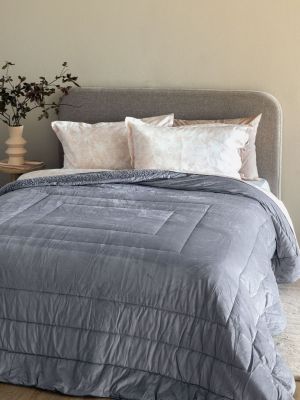 ΚΟΥΒΕΡΤΟΠΑΠΛΩΜΑ ΥΠΕΡΔ. 220Χ240 MONO ASH PALAMAIKI (ΠΡΟΣΦΟΡΑ)