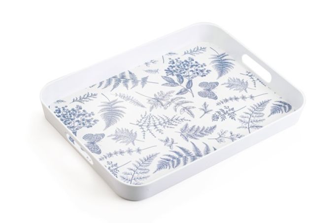 ΔΙΣΚΟΣ ΣΕΡΒΙΡ.PRINTED ΜΕΛΑΜΙΝΗΣ 41X31X4cm ΜΕΓΑΛΟΣ