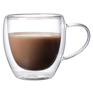 ΚΟΥΠΑ ΓΥΑΛΙΝΗ ΜΕ ΔΙΠΛΟ ΤΟΙΧΩΜΑ 250ML FY580B