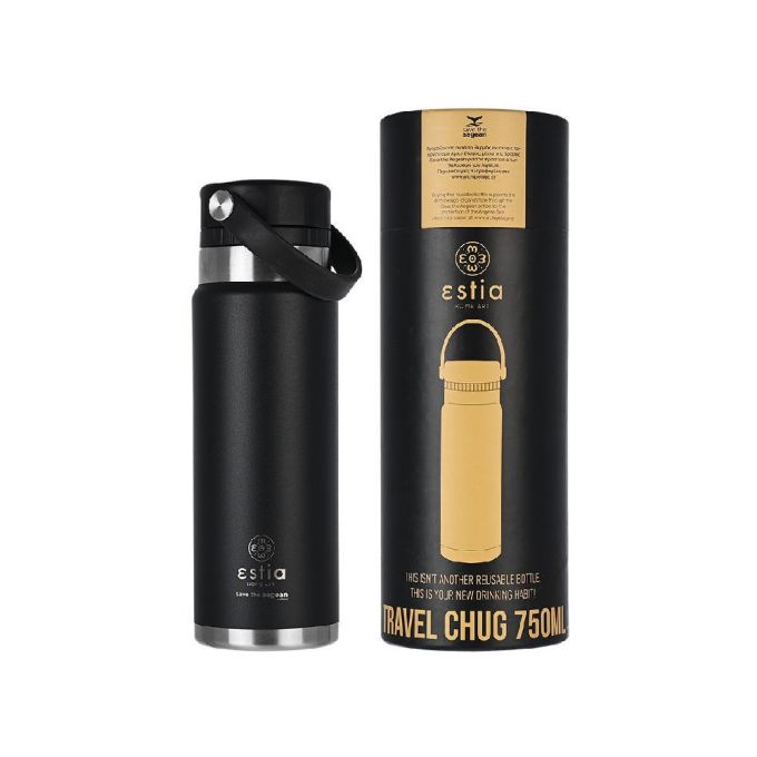 TRAVEL CHUG STA 750ML MIDNIGHT BLACK