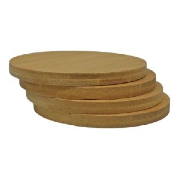 ΣΟΥΒΕΡ ΜΠΑΜΠΟΥ ΣΕΤ 4ΤΕΜ. (9,5X9,5X0,8)