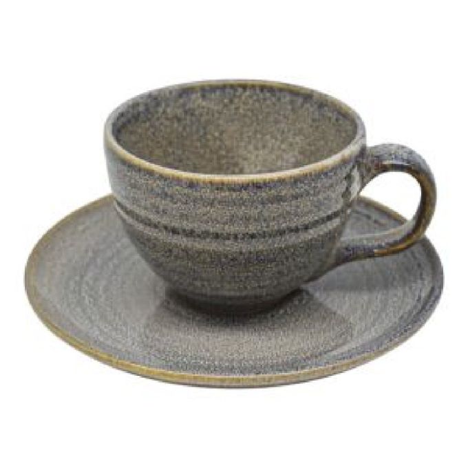 ΣΕΤ 6 ΦΛΥΤΖΑΝΙΑ ΚΑΦΕ ΜΕ ΠΙΑΤΑΚΙΑ ΓΚΡΙ (160ML)