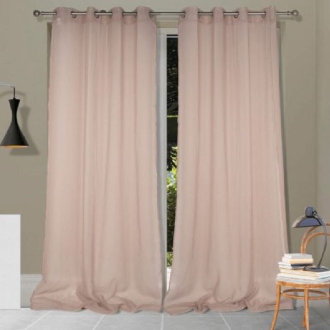 ΚΟΥΡΤΙΝΑ ΕΤΟΙΜΗ ΟΡΓΑΝΤΖΑ 140Χ260 ELSA ΜΠΕΖ 00%POL