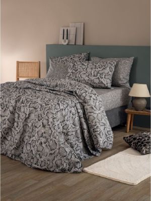 ΠΑΠΛΩΜΑΤΟΘΗΚΗ ΥΠΕΡΔ.240X250 FLANNEL BEAUTY FB0242 ΣΕΤ 3 PALAMAIKI