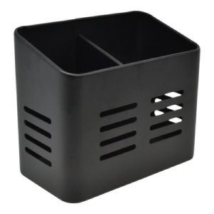 ΚΟΥΤΑΛΟΘΗΚΗ ΜΕΤΑΛΛΙΚΗ ΜΑΥΡΗ ΜΑΤ (16X9X13)